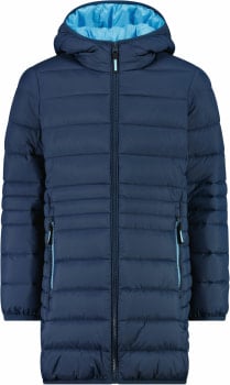 CMP G Coat Fix Hood Mantel mit Kapuze FEEL WARM Flock