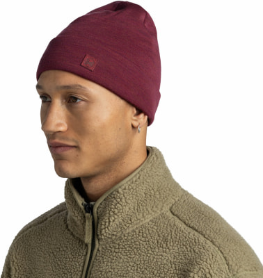 Buff Merinowolle Heavyweight Haube