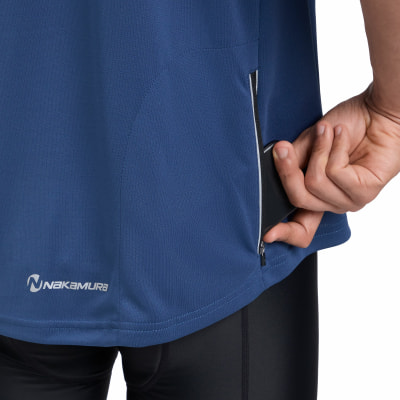 Nakamura Otis M Radtrikot mit Halfzip