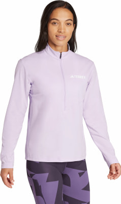 adidas W MT HALFZ LS T Shirt langarm Halfzip TERREX
