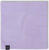Violette Fleece-Schlauchschal mit Buff-Logo an der Ecke.
