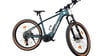Modernes KTM Mountain E-Bike mit Federung und Scheibenbremsen.