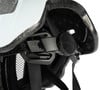 Detail der Rückseite eines Fahrradhelms mit Verstellsystem