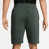 Herren-Shorts in Dunkelgrün aus weichem Stoff mit elastischem Bund.