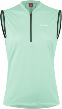Löffler Plain Radtrikot ärmellos mit Halfzip