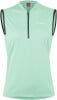 Löffler Plain Radtrikot ärmellos mit Halfzip