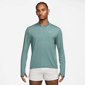 Nike Pacer langarm Laufshirt mit Halfzip