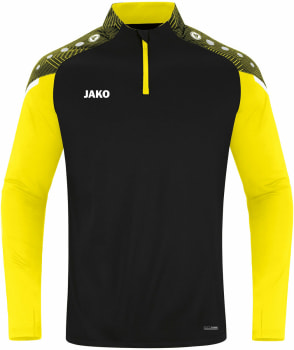 Jako Performance Langarmshirt mit Halfzip