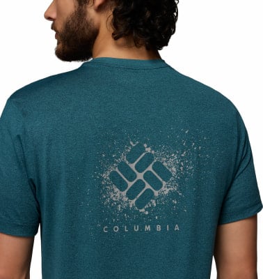 Columbia Parsons Point SS T-Shirt kurzarm Back Graphic,Omni-WICK