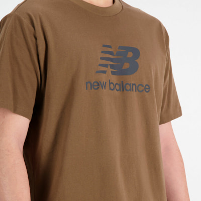 New Balance Essential Stacked Logo T-Shirt
