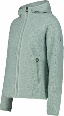 CMP Jacket Fix Hood Teddyjacke mit Kapuze High Loft