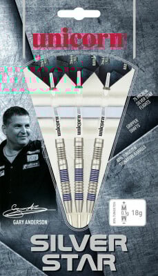 Unicorn Silver Star Gary Anderson Dartpfeile