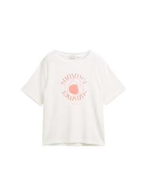Tom Tailor TOM TAILOR Boxy Crew Neck Női póló