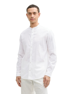 Tom Tailor TOM TAILOR Cotton Linen ffi. L/S póló