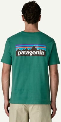 Patagonia M's P-6 Logo T-Shirt 100%BW