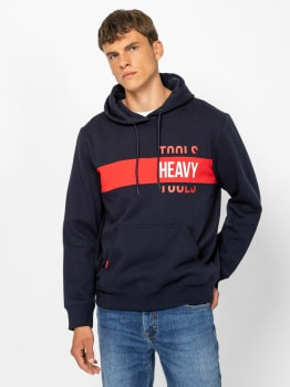 Heavy Tools Senti férfi kapucnis felső