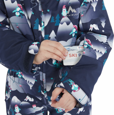 McKINLEY Toby T AQX 10.10 Skioverall mit Kapuze