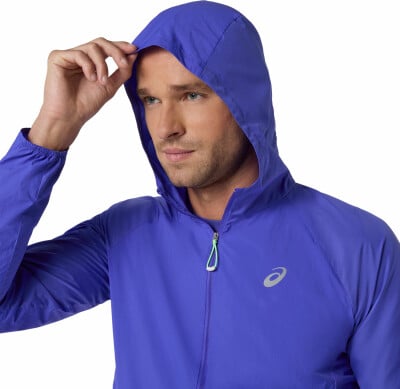 Asics Road Windjacke mit Kapuze