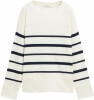 Tom Tailor TOM TAILOR Stripe Solid Mix Női L/S póló