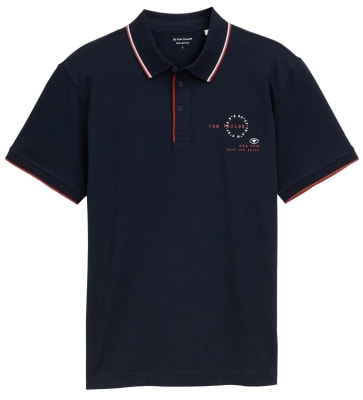 Tom Tailor Detailed Polo férfi póló