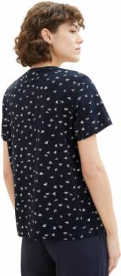Tom Tailor TOM TAILOR Crew Neck Print Női póló