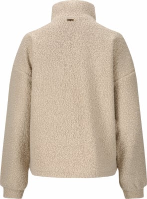 Athlecia Florrie W Sherpa Sweatshirt m.half Zipp langarm