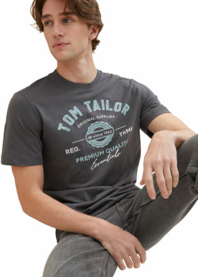 Tom Tailor Logo Tee férfi póló