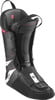 Innenschuh eines Salomon-Skischuhs mit S-Logo und rosa Details.