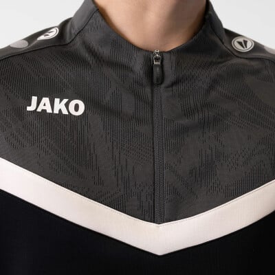 Jako Iconic Langarmshirt mit Halfzip