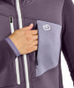Ortovox Fleece Grid Fleecejacke mit Kapuze