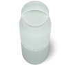 Hellgrüne Klean Kanteen Wasserflasche mit Henkel und Logo.
