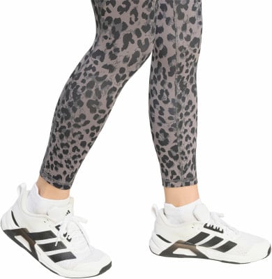 adidas Optime Essentials 3-Streifen Leopard 7/8 Tights adidas Optime Essentials 3-Streifen Leopard 7/8 Tights