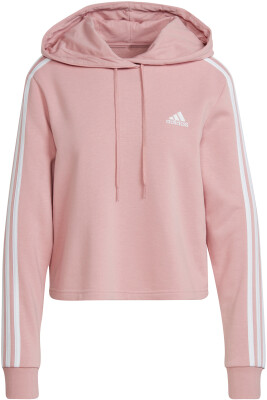 adidas Essentials 3-Streifen Cropped Hoodie