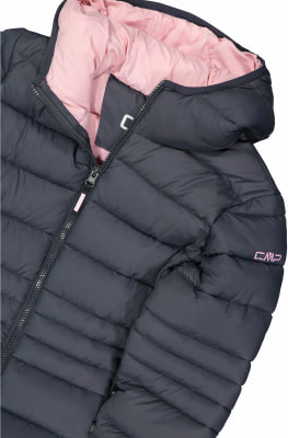 CMP G Jacket Fix Hood Wanderjacke mit Kapuze FEEL WARM Flock