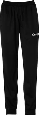 Schwarze Sporthose mit Kempa-Logo auf dem rechten Bein. Schwarze Sporthose mit Kempa-Logo auf dem rechten Bein.