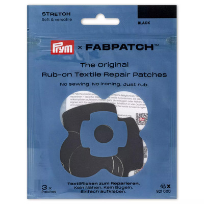 Schwarze Textilflicken zur Reparatur von Kleidung ohne Nähen oder Bügeln. Schwarze Textilflicken zur Reparatur von Kleidung ohne Nähen oder Bügeln.