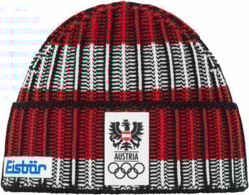 Eisbär Cortina ÖOC Mütze Olympia 2026