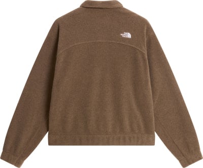Braune The North Face Jacke mit Logo auf dem Rücken. Braune The North Face Jacke mit Logo auf dem Rücken.