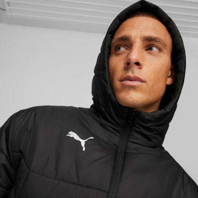 Puma teamFINAL Bench Trainingsjacke mit Kapuze
