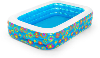Bestway Happy Flora mittleres Family Pool