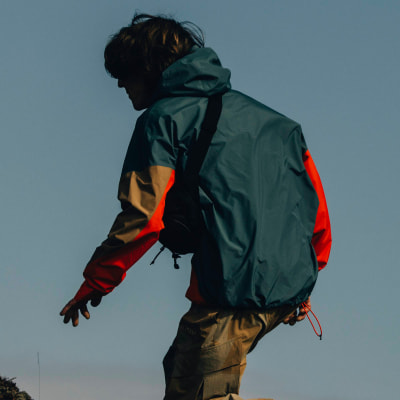 adidas Terrex Xploric 2.5L Climaproof Regenanorak mit Kapuze