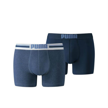 Puma Placed Logo Boxer 2 Pk Boxershort 2er Pack 95% CO,5% EL
