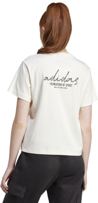 adidas W BLUV Q3 TEE Női póló 100%PAM