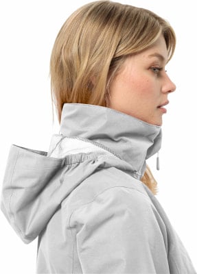 Jack Wolfskin Stormy Point 2L Regenjacke mit Kapuze