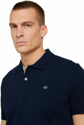Tom Tailor Basic férfi galléros póló