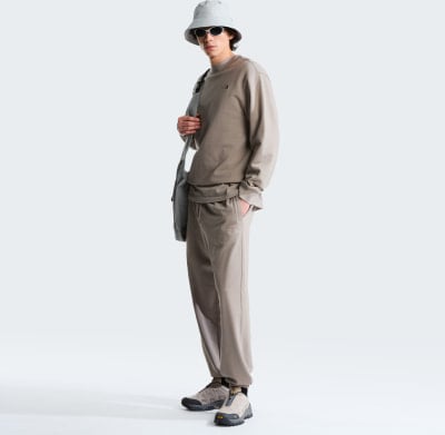 The North Face THE NORTH FACE M Essential Terry Simple Dome Sweater 60%Baumwolle, 40%PES The North Face THE NORTH FACE M Essential Terry Simple Dome Sweater 60%Baumwolle, 40%PES