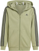 adidas Essentials 3-Streifen Fleece Kapuzenjacke