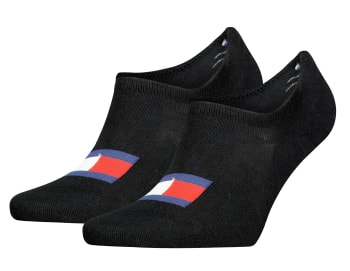 Tommy Jeans 2-Pack Footie Flag férfi titokzokni