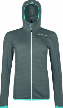 Ortovox Fleece Light Grid H Női kapucnis fleece kabát