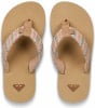 Roxy Porto Raffia Flip Flops
